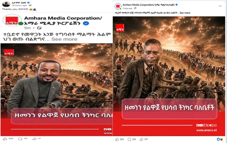 Comparison of original and altered AMC posts
